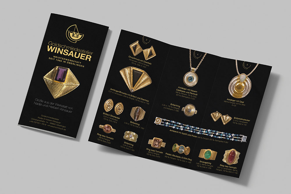 Broschüre Grafikdesigner Tübingen Reutlingen